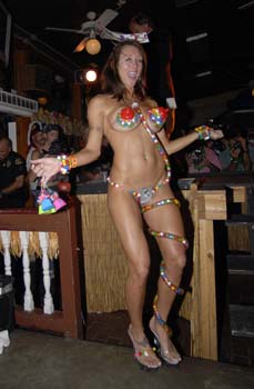 Hogs Breath Saloon Home Made Bikini Contest 2007 photo - Duval Street, Key West
